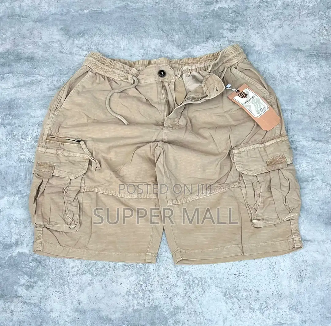 Men Cargo Shorts Side Pocket