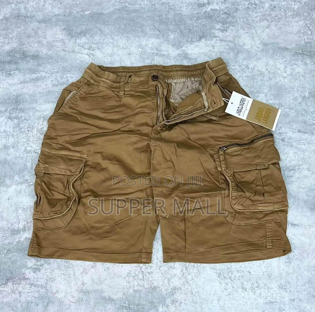 Men Cargo Shorts Side Pocket