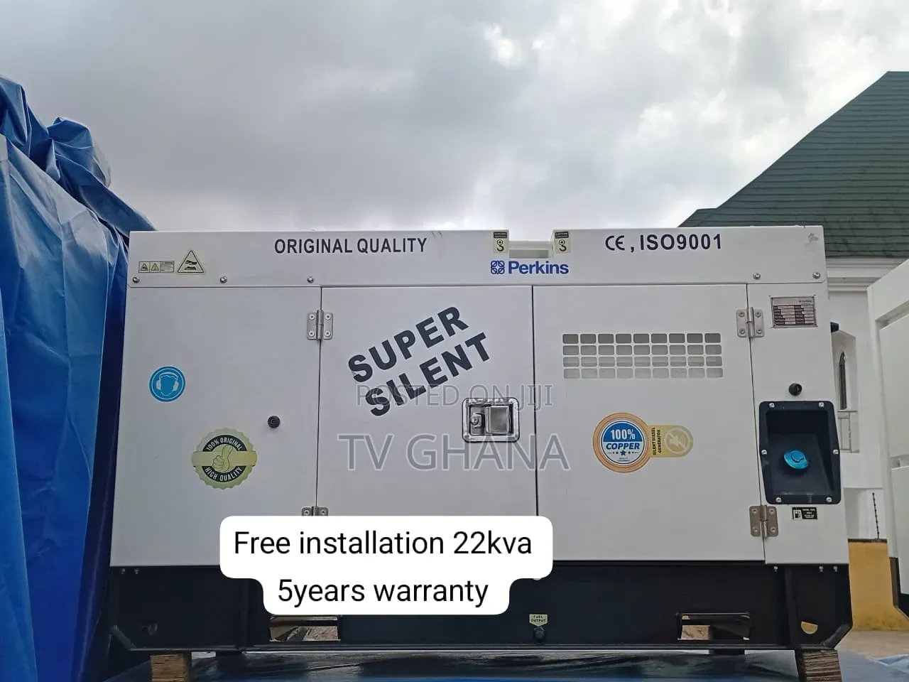 22kVA Perkins Generator – Dependable Power for Offices & Shops22kva