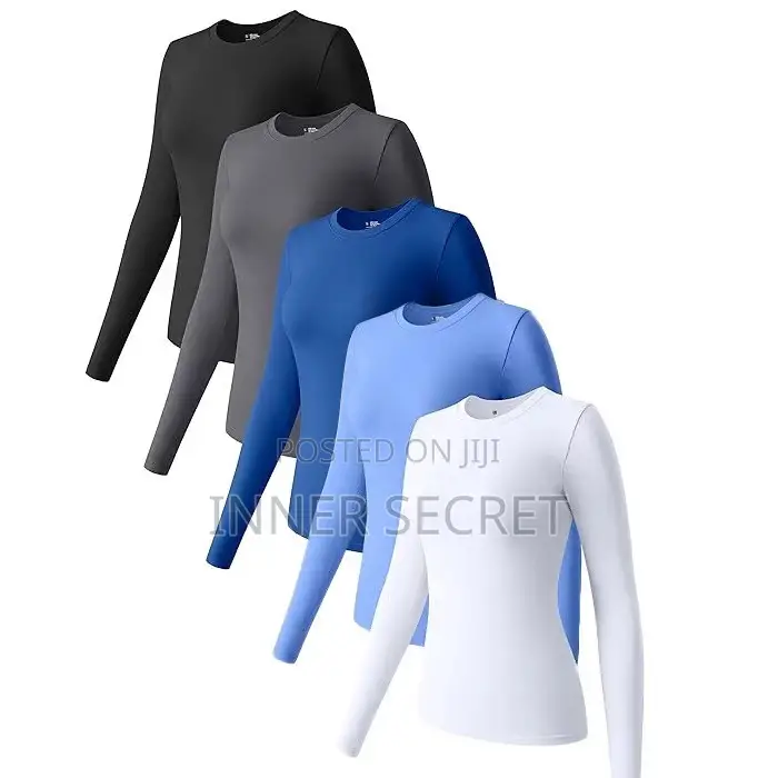 Round Neck Stretchy Top