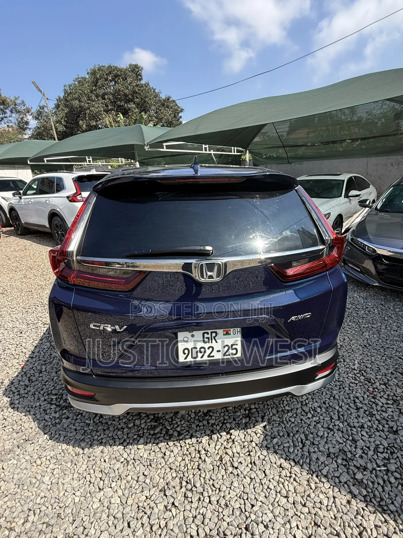 Honda CR-V EX-L AWD 2018 Blue
