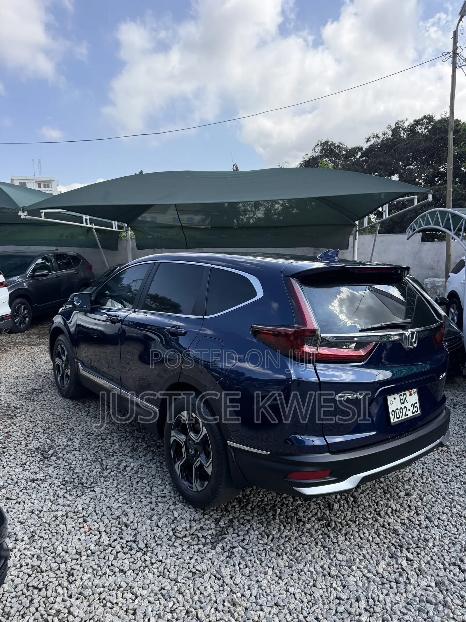 Honda CR-V EX-L AWD 2018 Blue