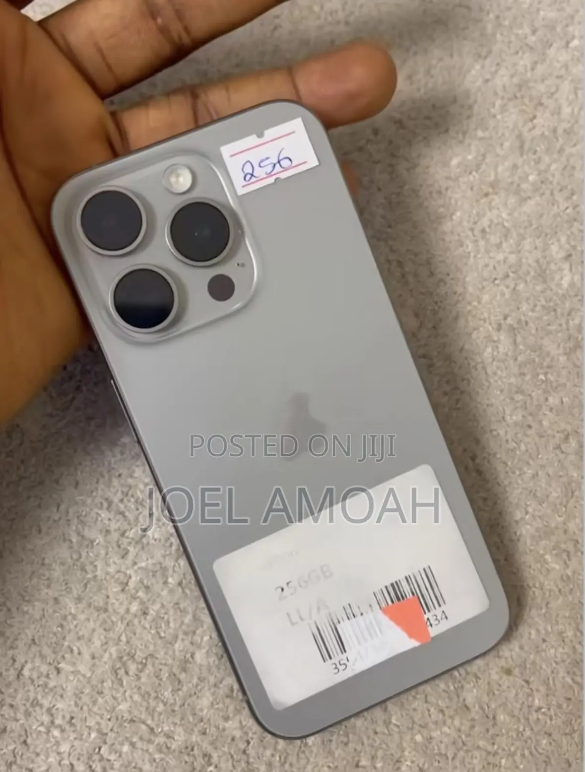 Apple iPhone 15 Pro Max 256 GB Silver