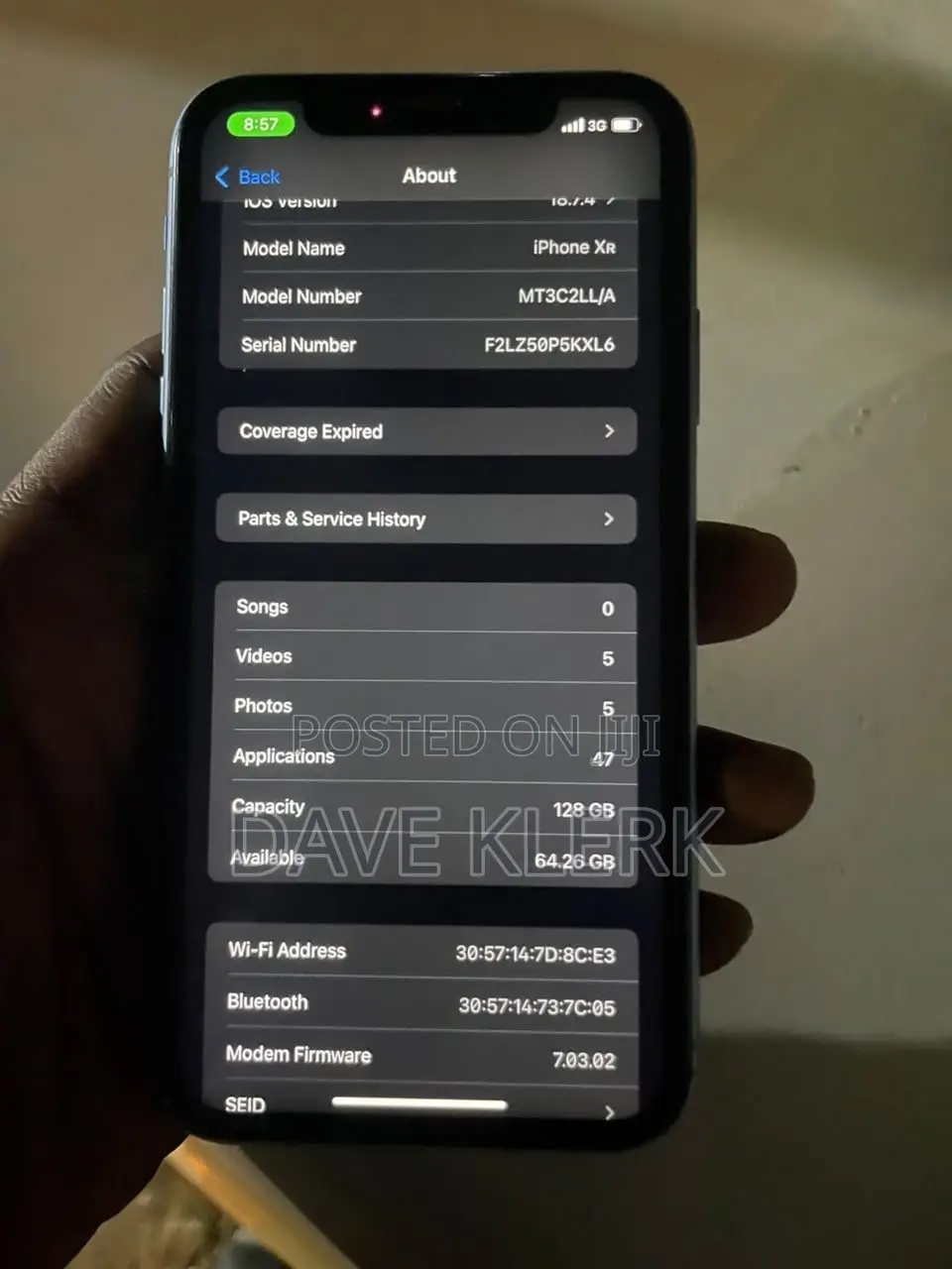 Apple iPhone XR 128 GB Blue