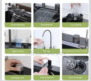 Multifunctional Smart Digital Kitchen Sink