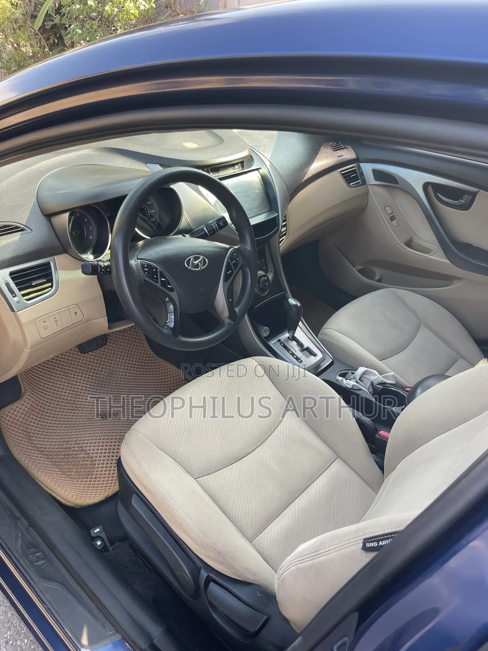 Hyundai Elantra 2013 Blue
