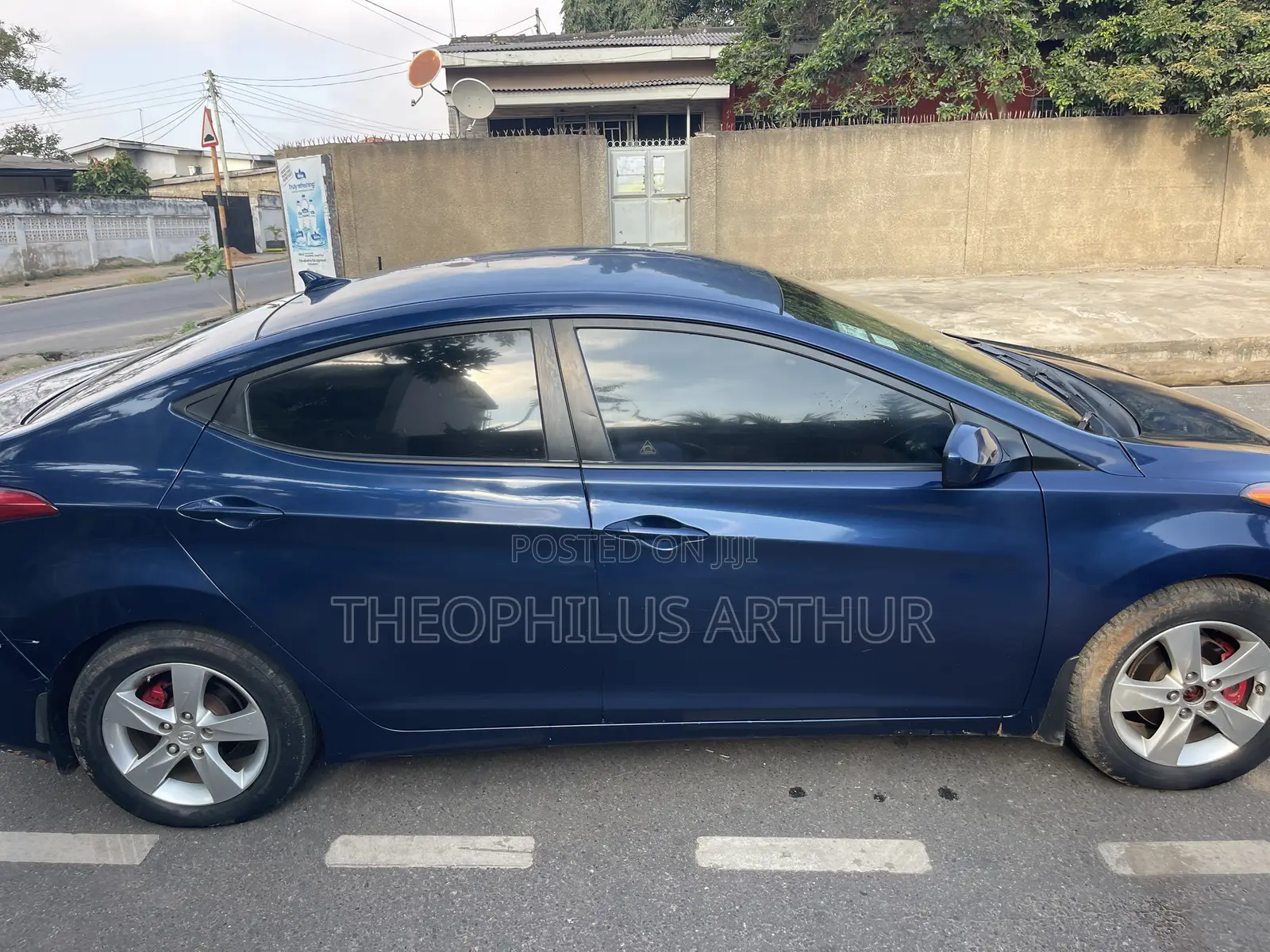 Hyundai Elantra 2013 Blue