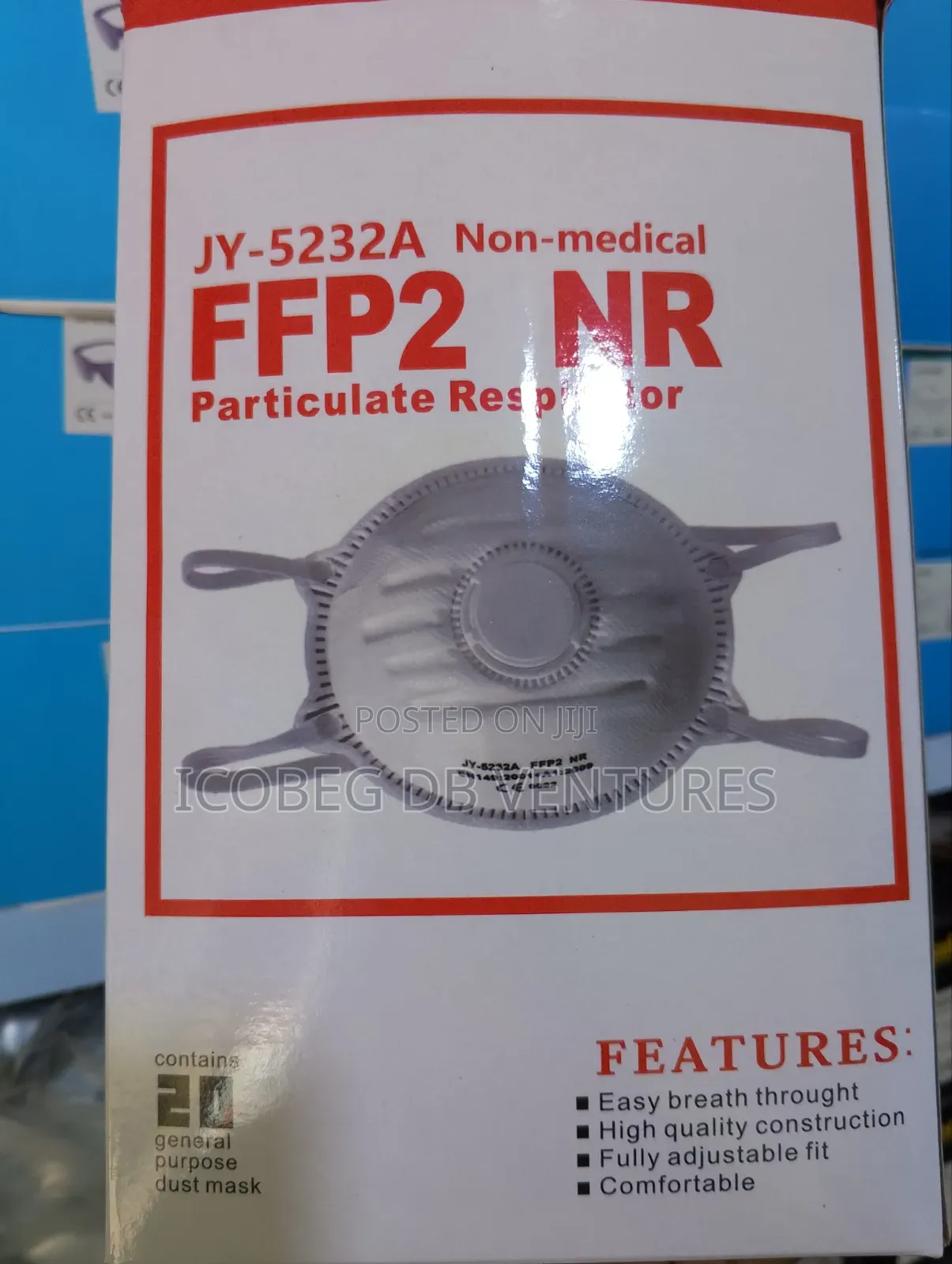 FFP2 Nose Mask/Respirator Nose Mask /Non -Medical Nose Mask