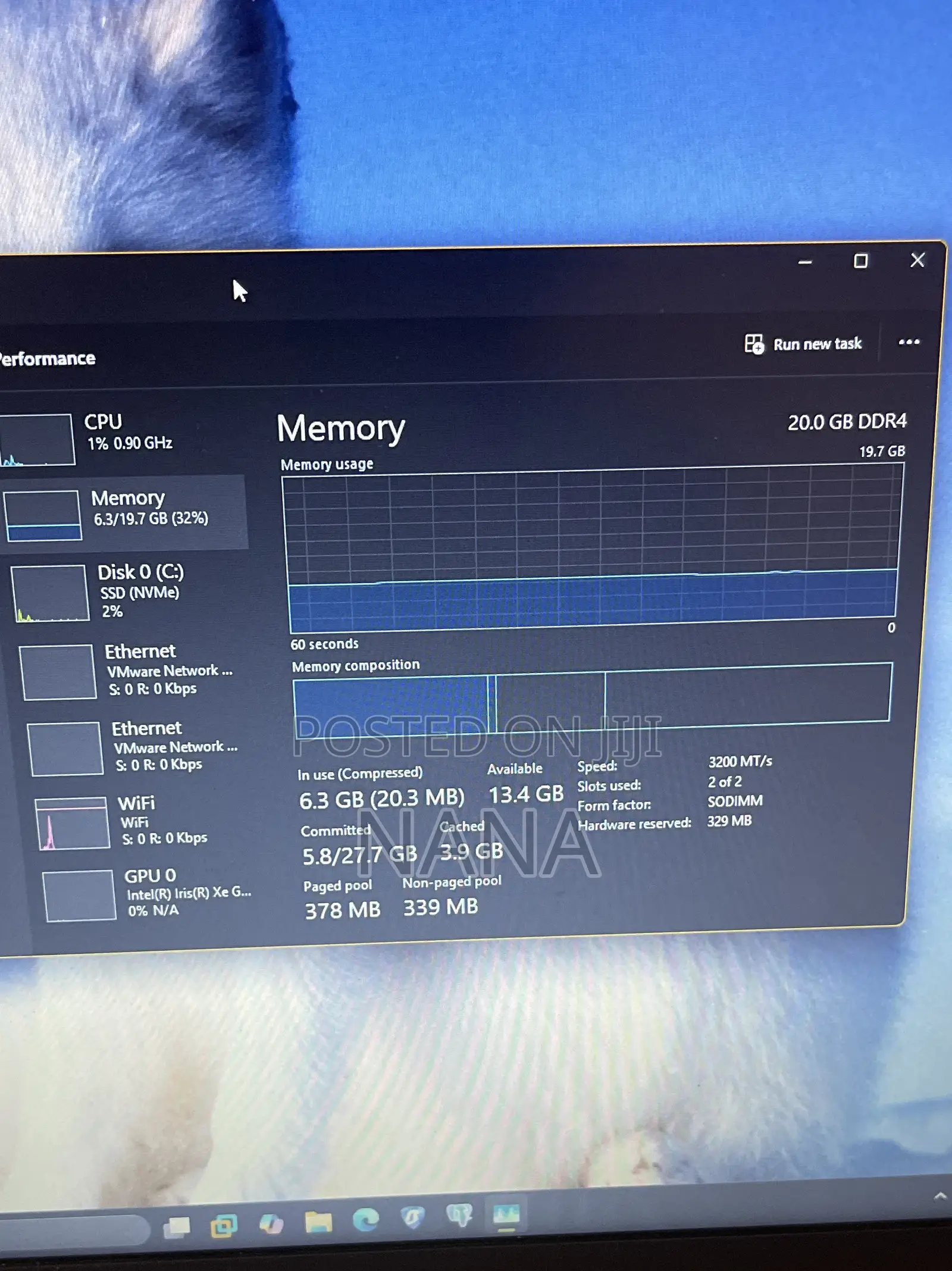 Laptop HP 15s 20GB Intel Core i7 SSD 512GB