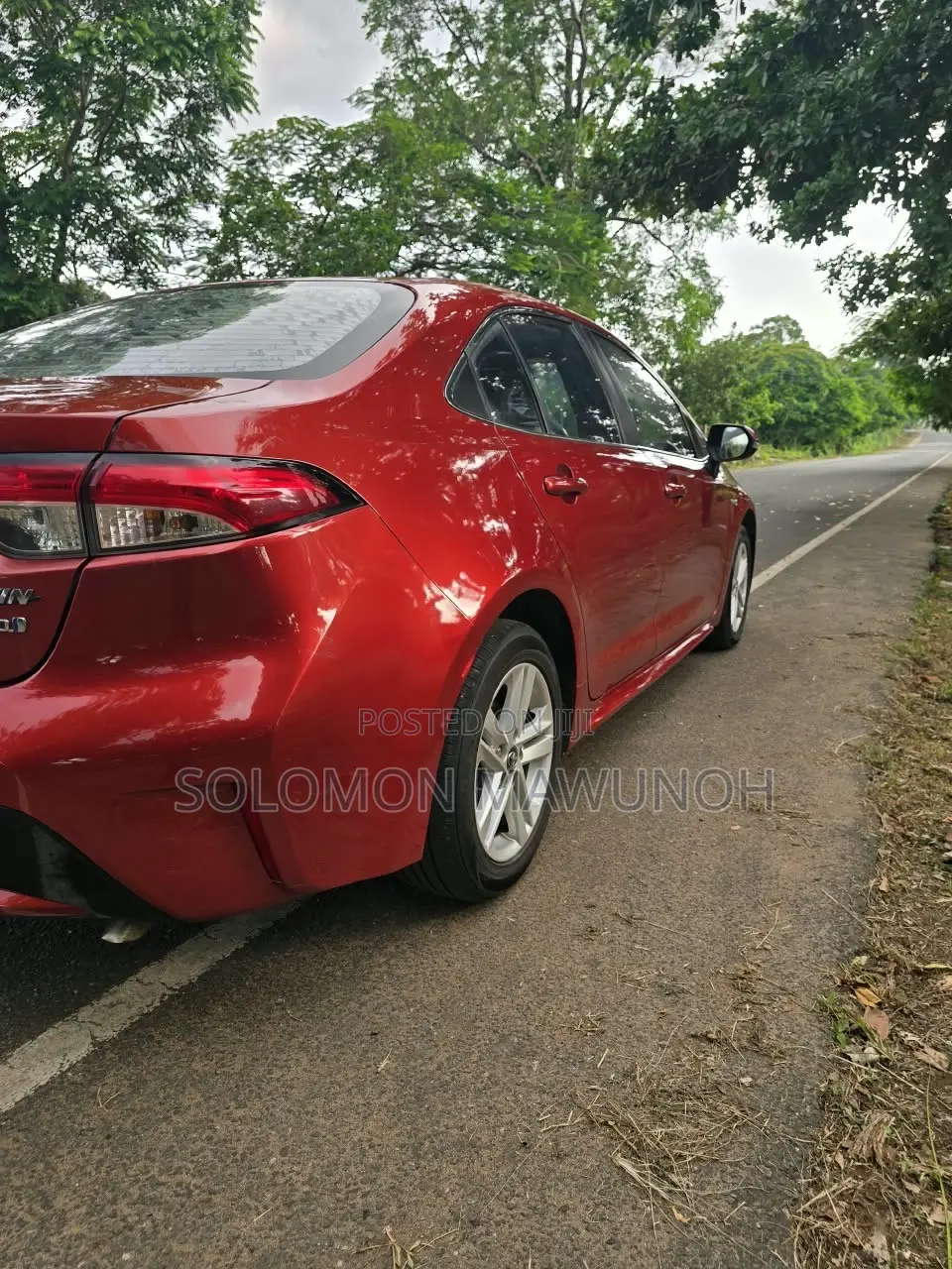 Toyota Corolla 2021 Orange