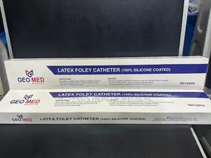 Latex Foley Catheter ( 100% Silicone Coated)