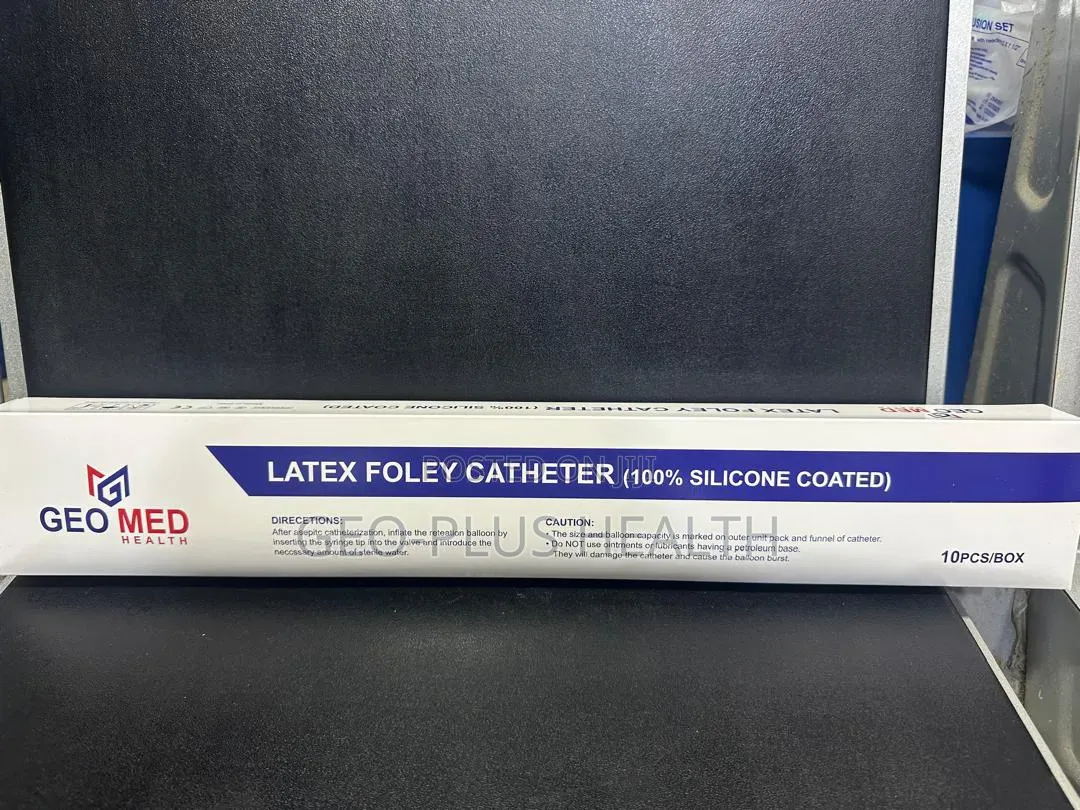 Latex Foley Catheter ( 100% Silicone Coated)