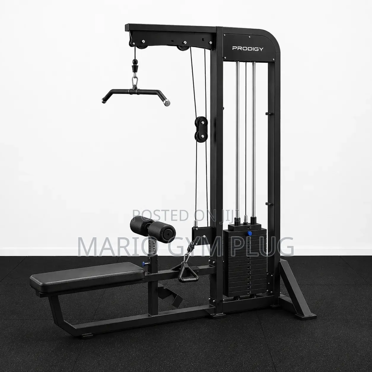 Lat Pull Down With Seated Row (2 in 1)100kg Free Weight