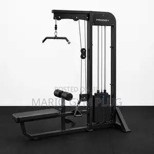 Lat Pull Down With Seated Row (2 in 1)100kg Free Weight