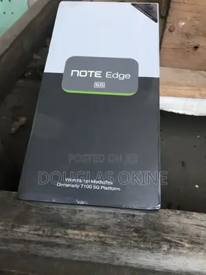 New Infinix Note Edge 256 GB Black