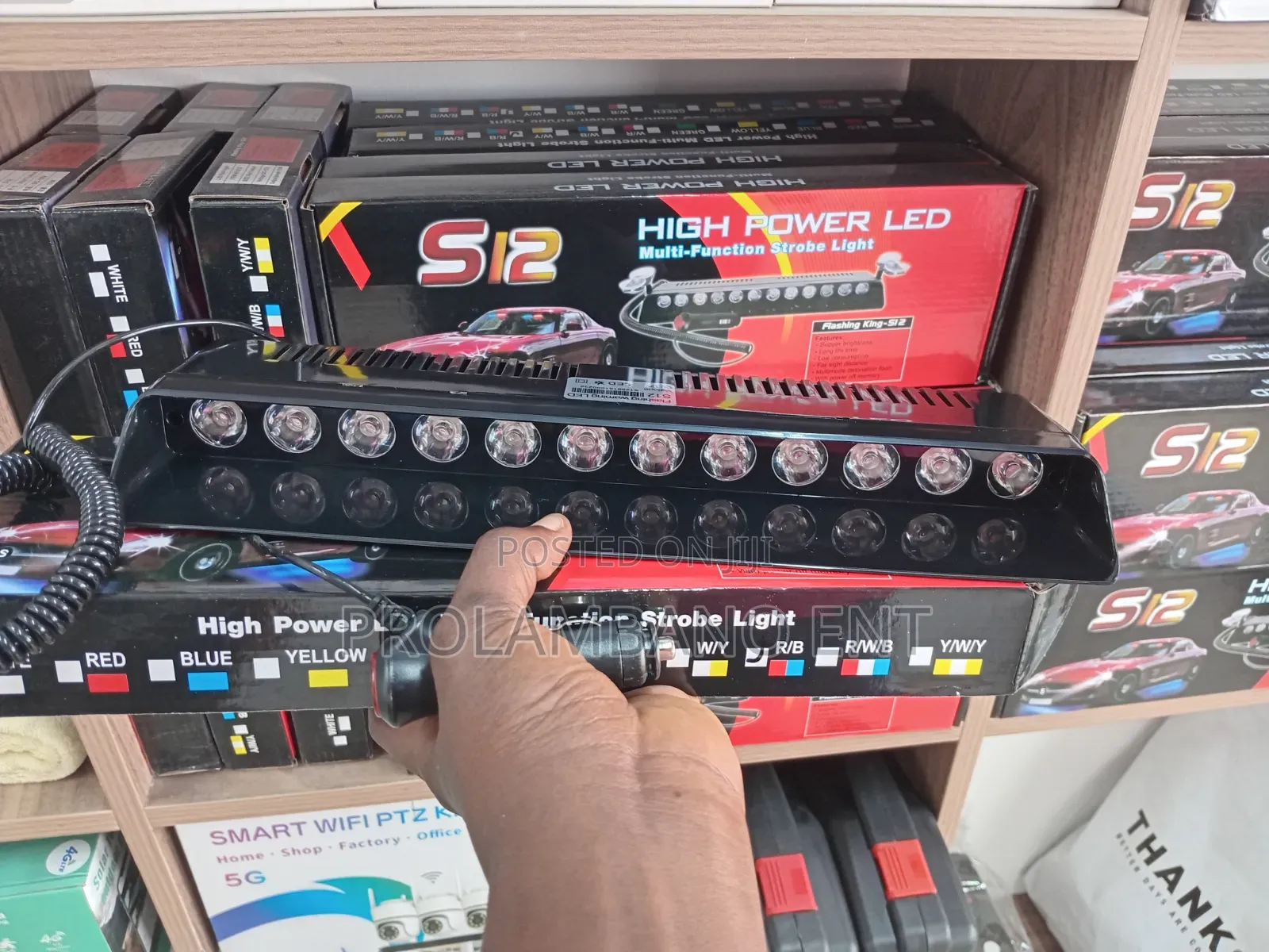 S12 High Power LED Multifunction Strobe Light