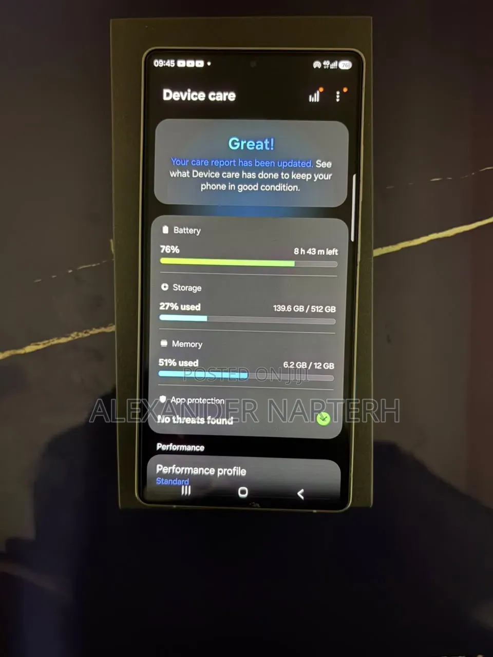 Samsung Galaxy S25 Ultra 512 GB Black