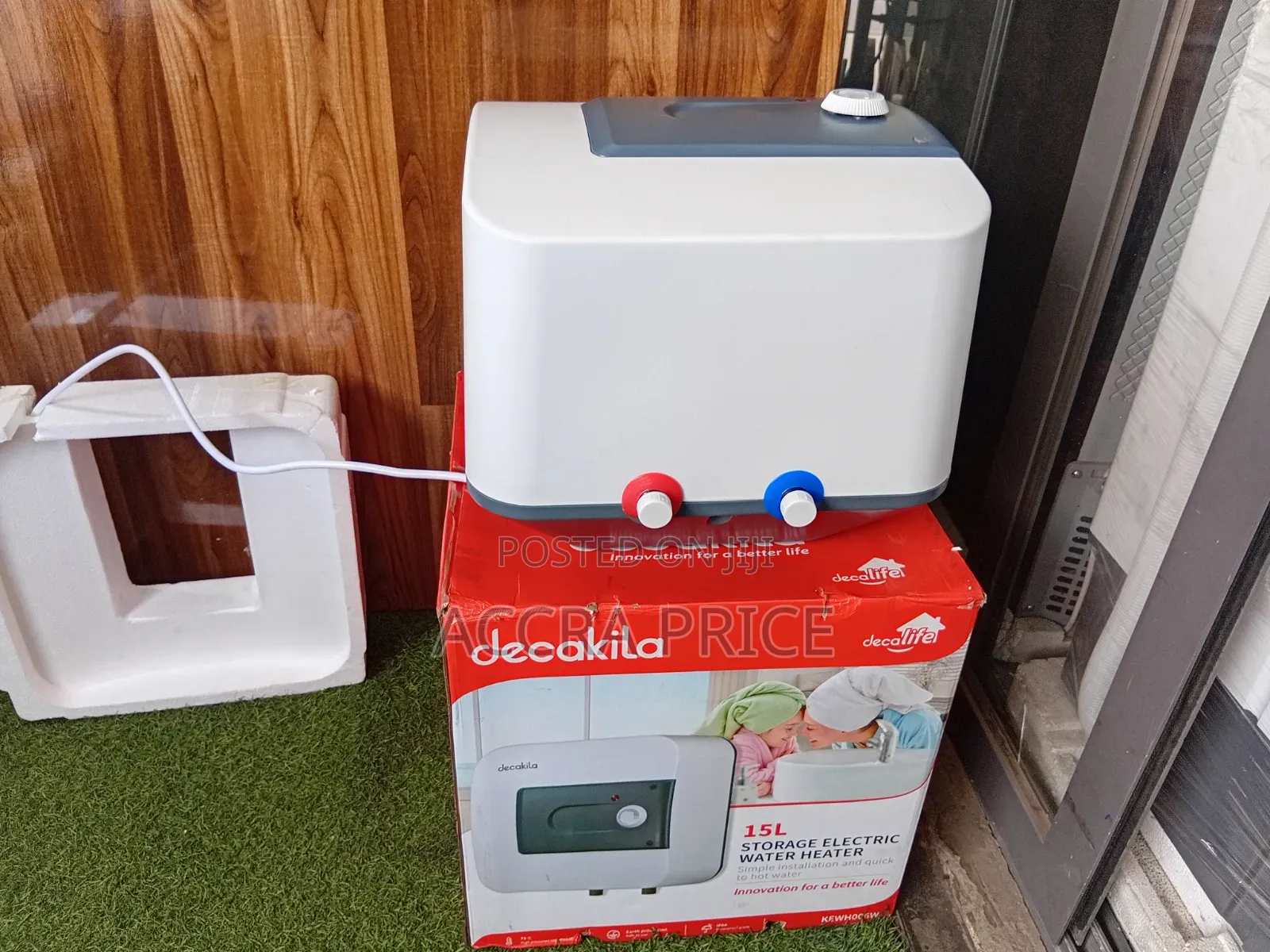 Upgrade Your Experience With Decakila Water Heater.