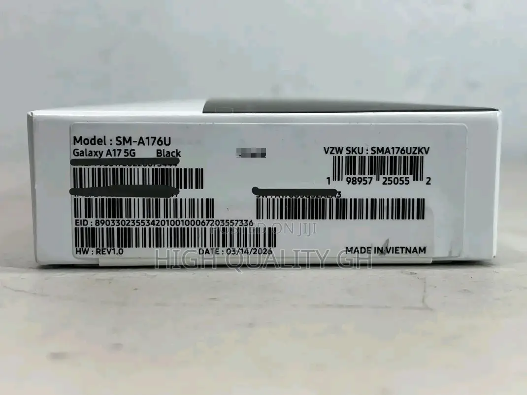 New Samsung Galaxy A17 5G 256 GB Black