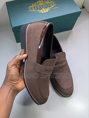 Brown Suede Loafers for Men | Office, Church & Events