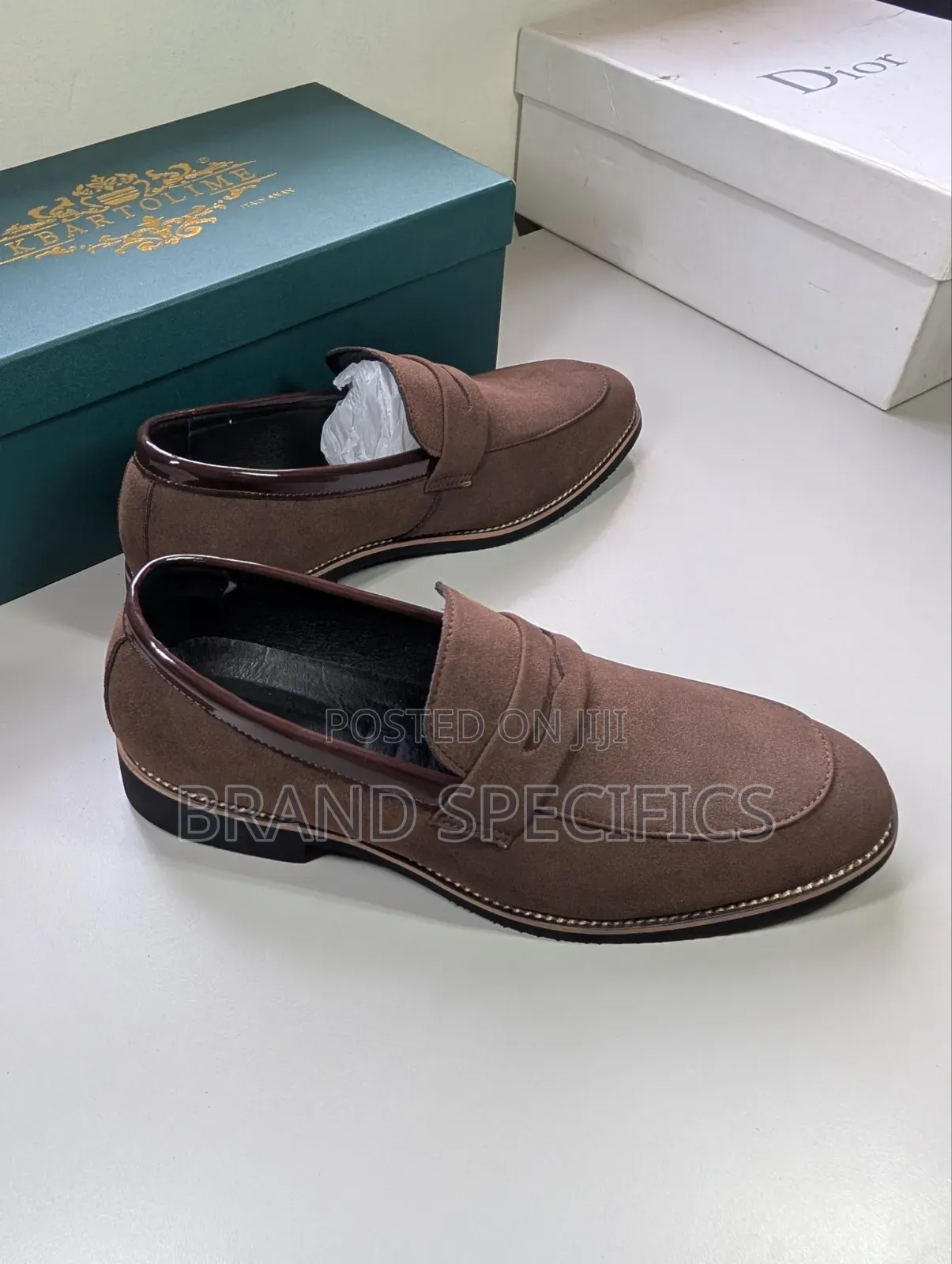 Brown Suede Loafers for Men | Office, Church & Events
