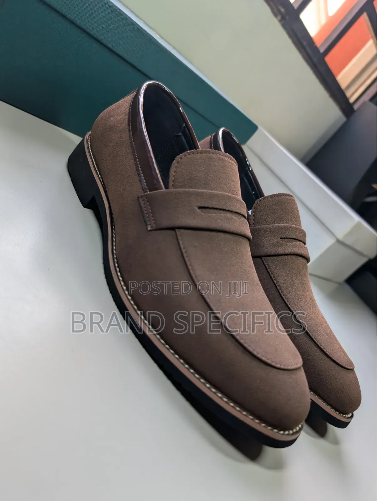 Brown Suede Loafers for Men | Office, Church & Events