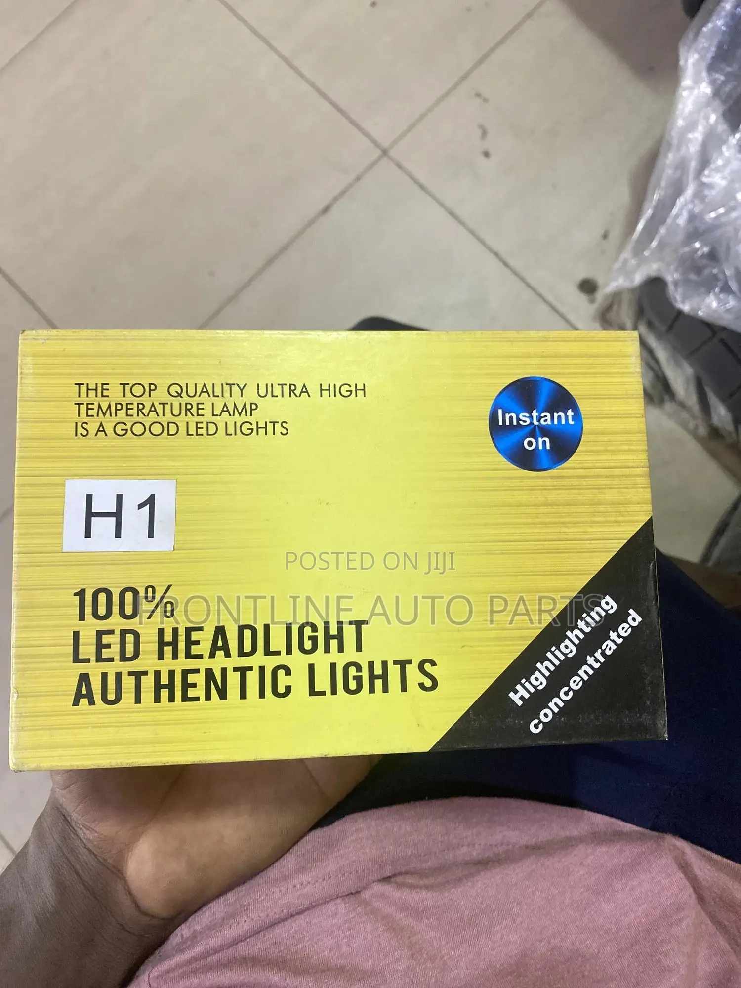 H1 100W Authentic Car Headlight Bulbs – Brand New