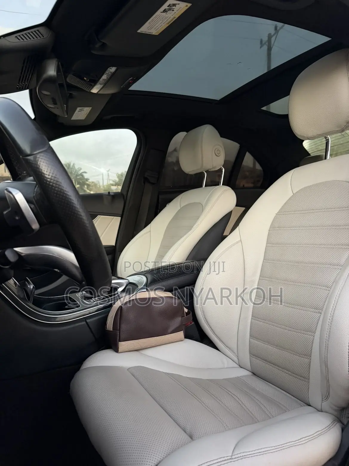 Mercedes-Benz C300 Base AWD 4Matic Sedan (2.0L 4cyl 7A) 2015 White