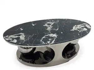 Luxury Oval Camo Center Table