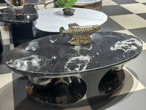 Luxury Oval Camo Center Table
