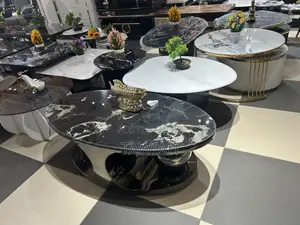 Luxury Oval Camo Center Table