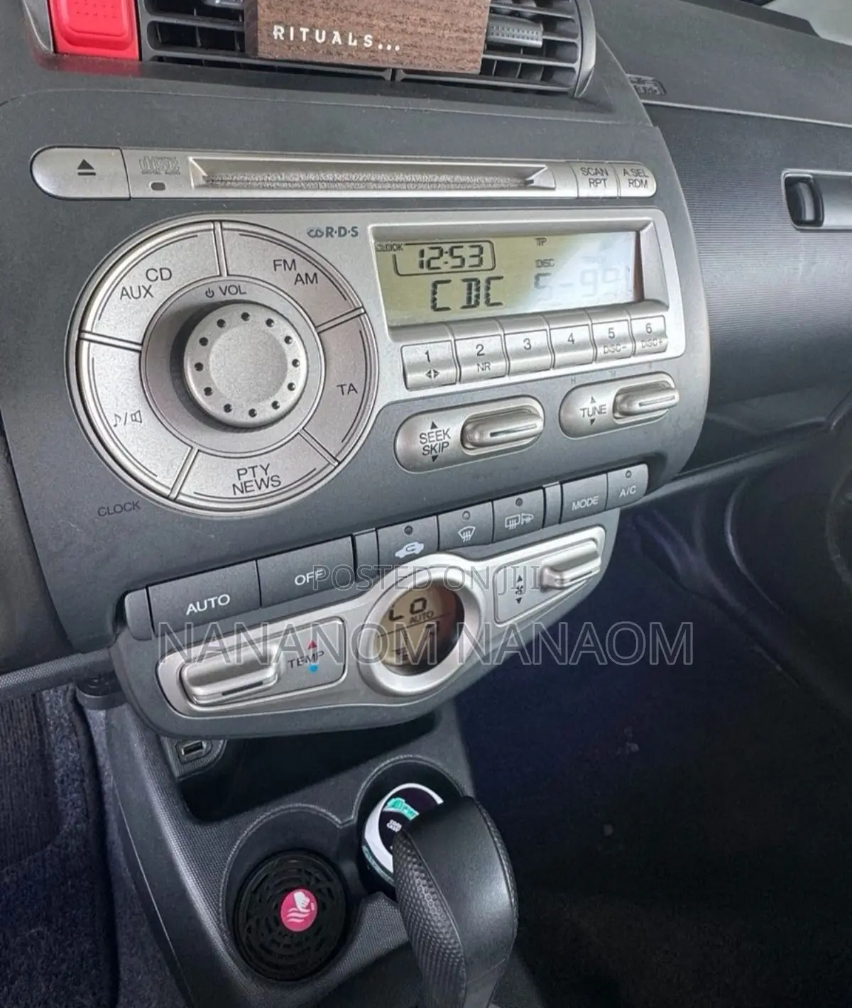 Honda Fit Aria 2005 Gray