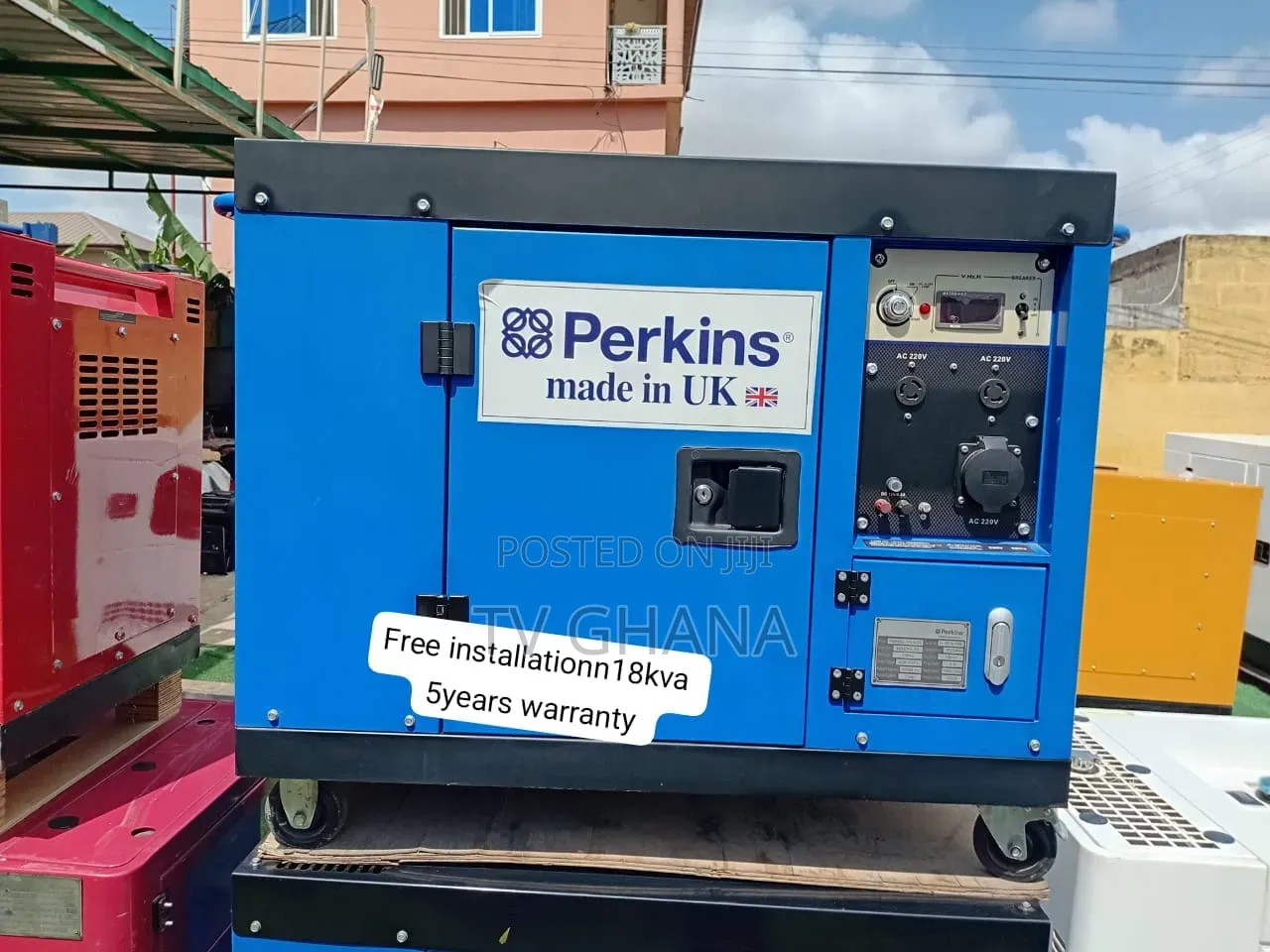 Heavy-Duty Perkins 18kVA Genset – Powerful Backup Electricity18kva