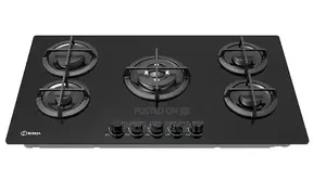 Sigma 5 Burner 90cm Built-in Gas Hob Glass Mirror (Sbi-Ghob-M90gq503)