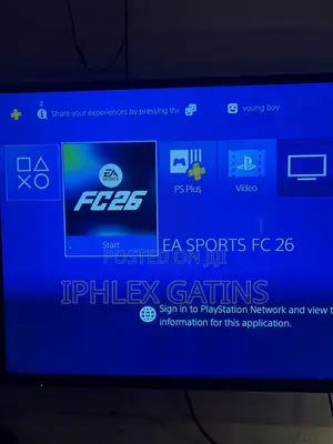 Ps4 Pro With FC26 Installed With One Pad