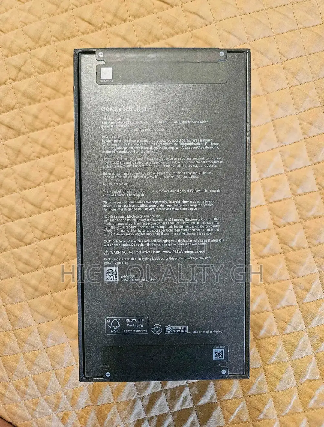 New Samsung Galaxy S25 Ultra 1 TB Black