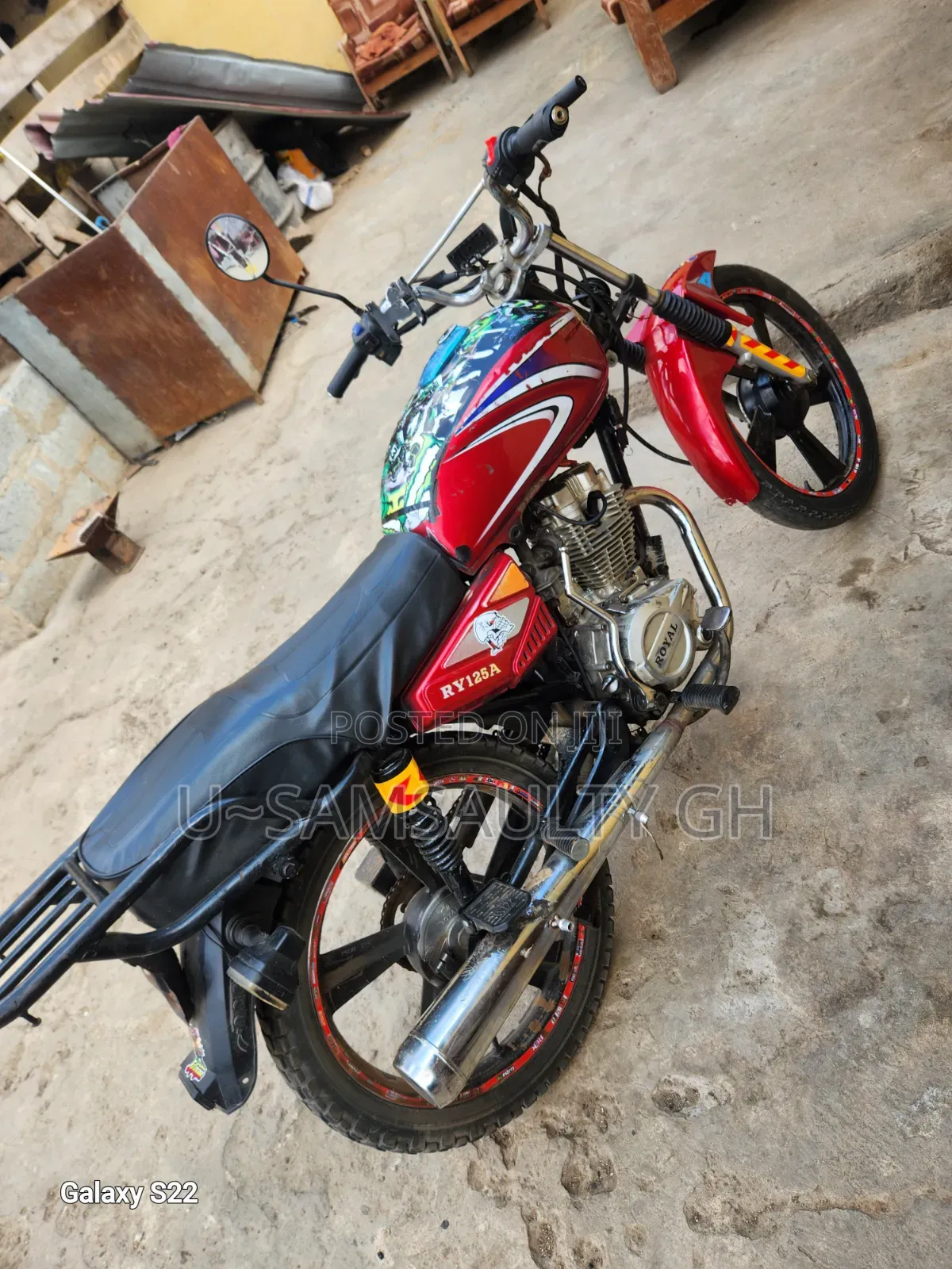 Royal RY125 2022 Red
