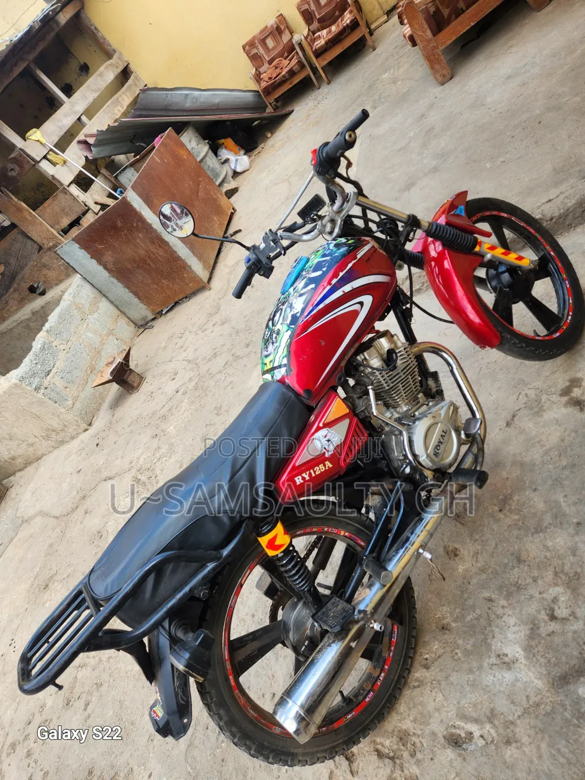 Royal RY125 2022 Red