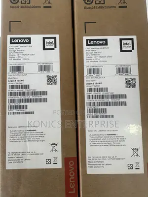 New Laptop Lenovo Legion 5i 16GB Intel Core Ultra 9 SSD 1T