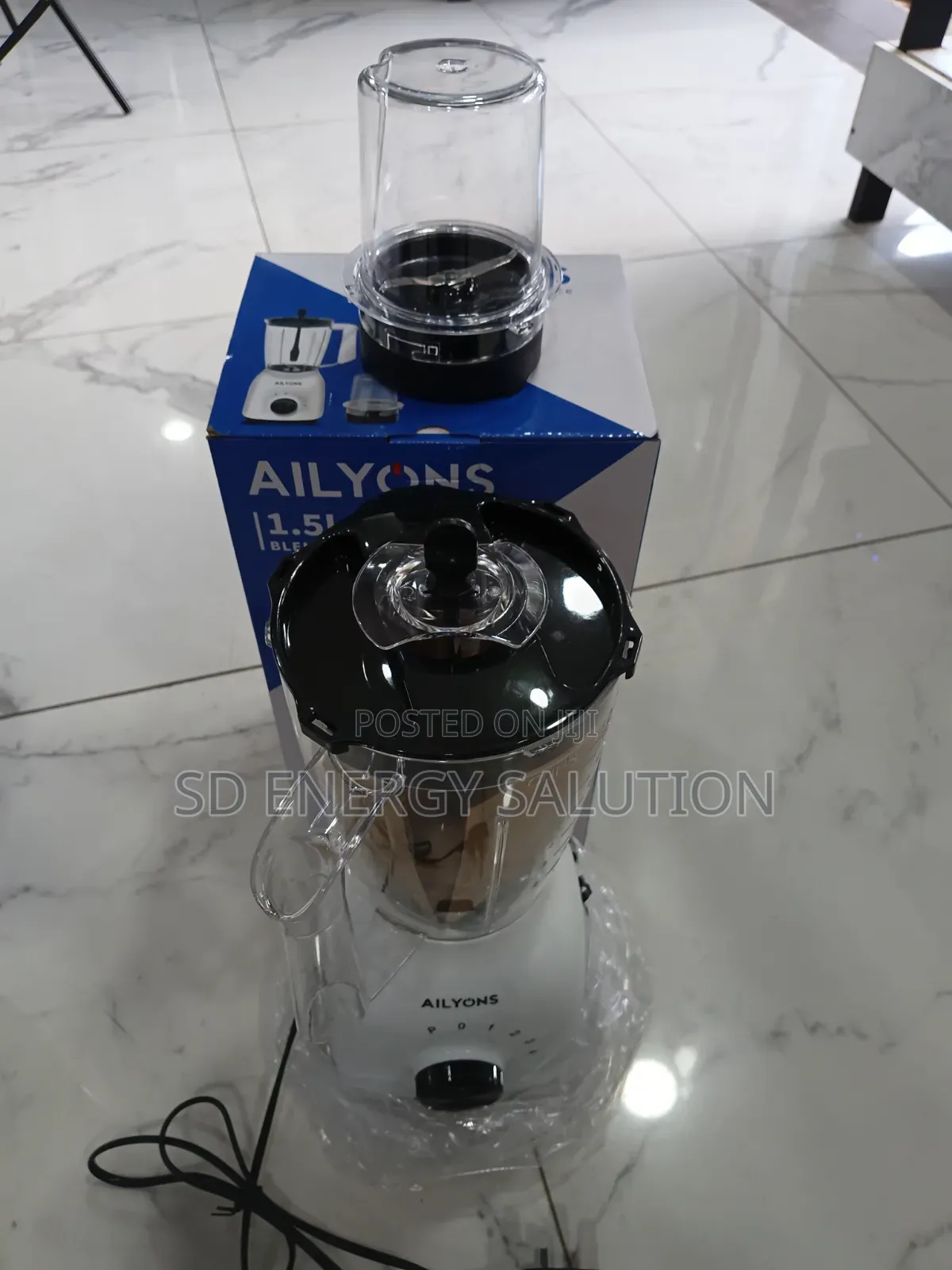Ailyons 1.5L Professional Blender 350W FY-304 -2 in -1 With Grinder,
