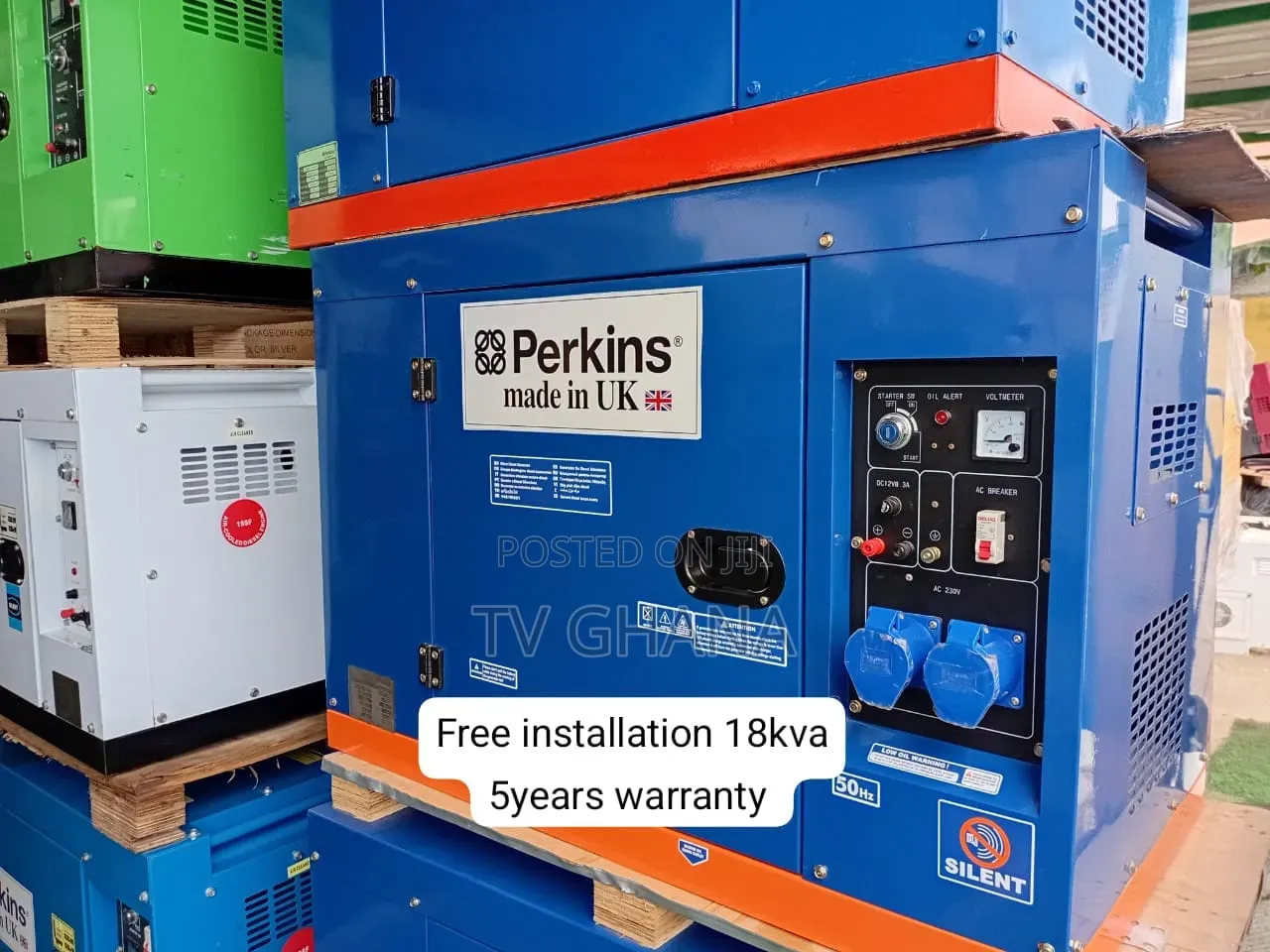 Powerful Engine, Smooth Performance
18kVA Perkins Genset18kva