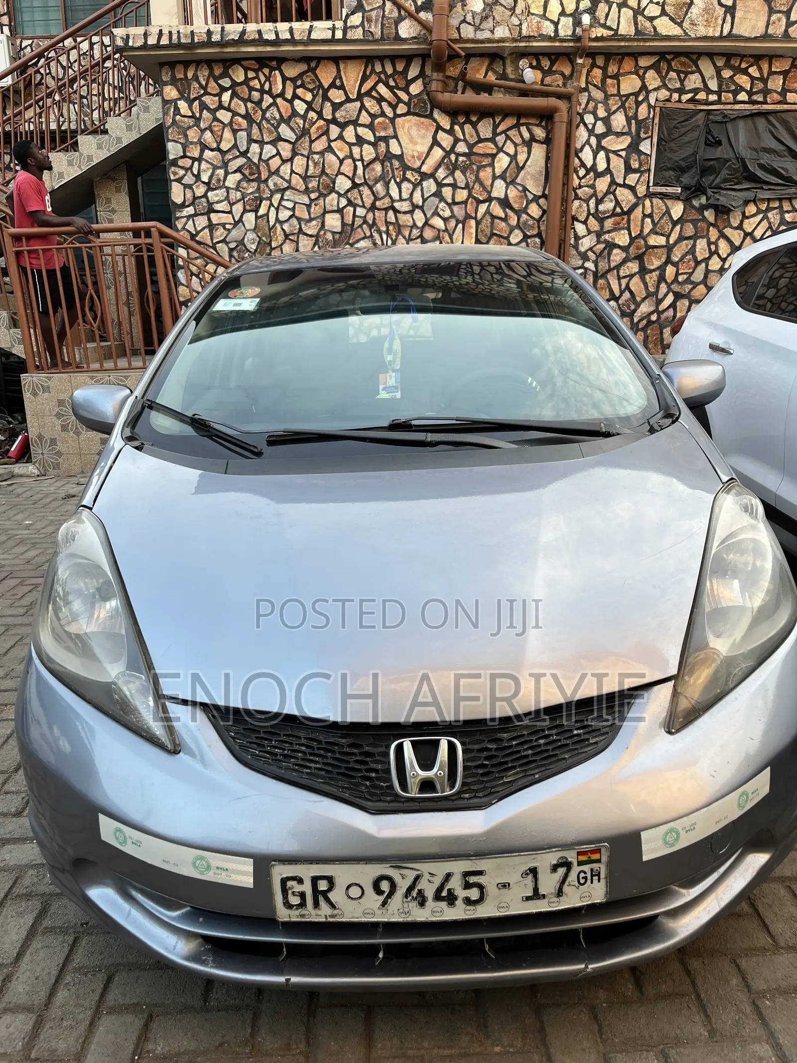 Honda Fit Automatic 2012 Gray