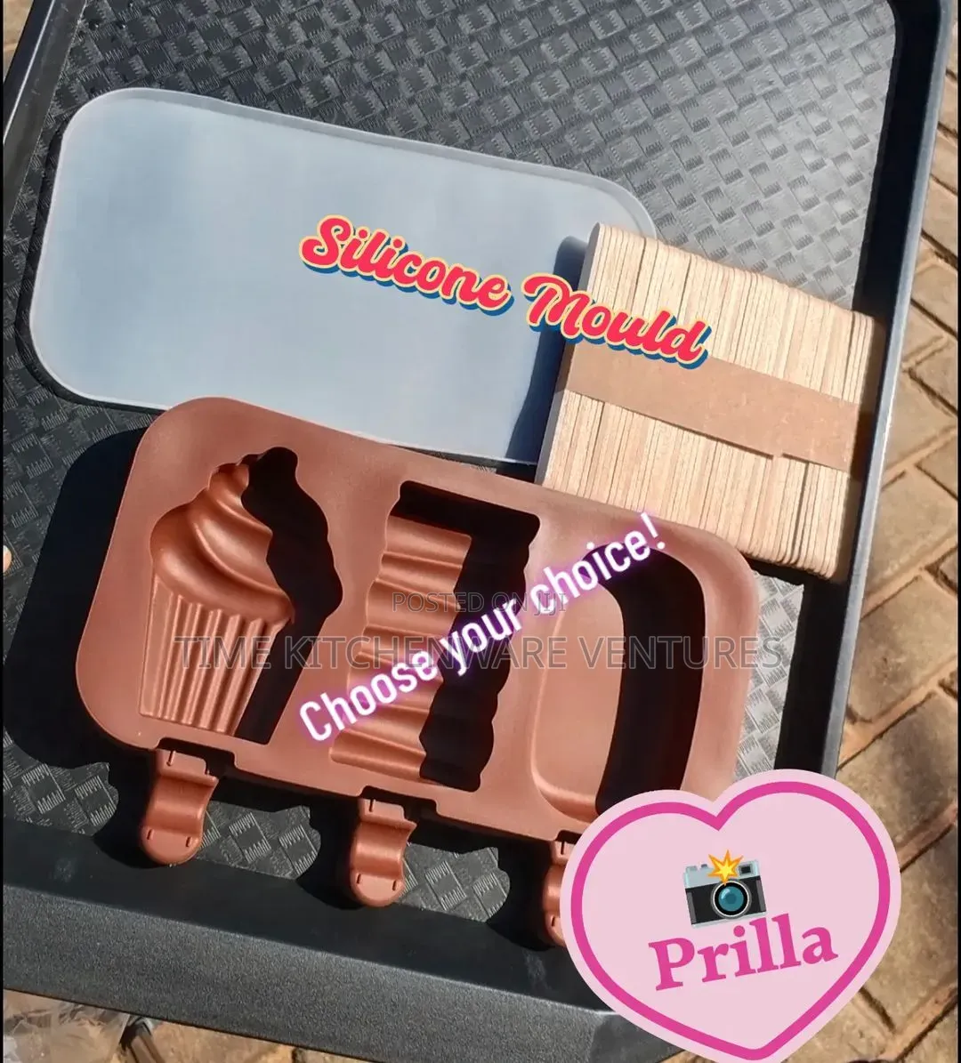 Silicone Icecream Mould