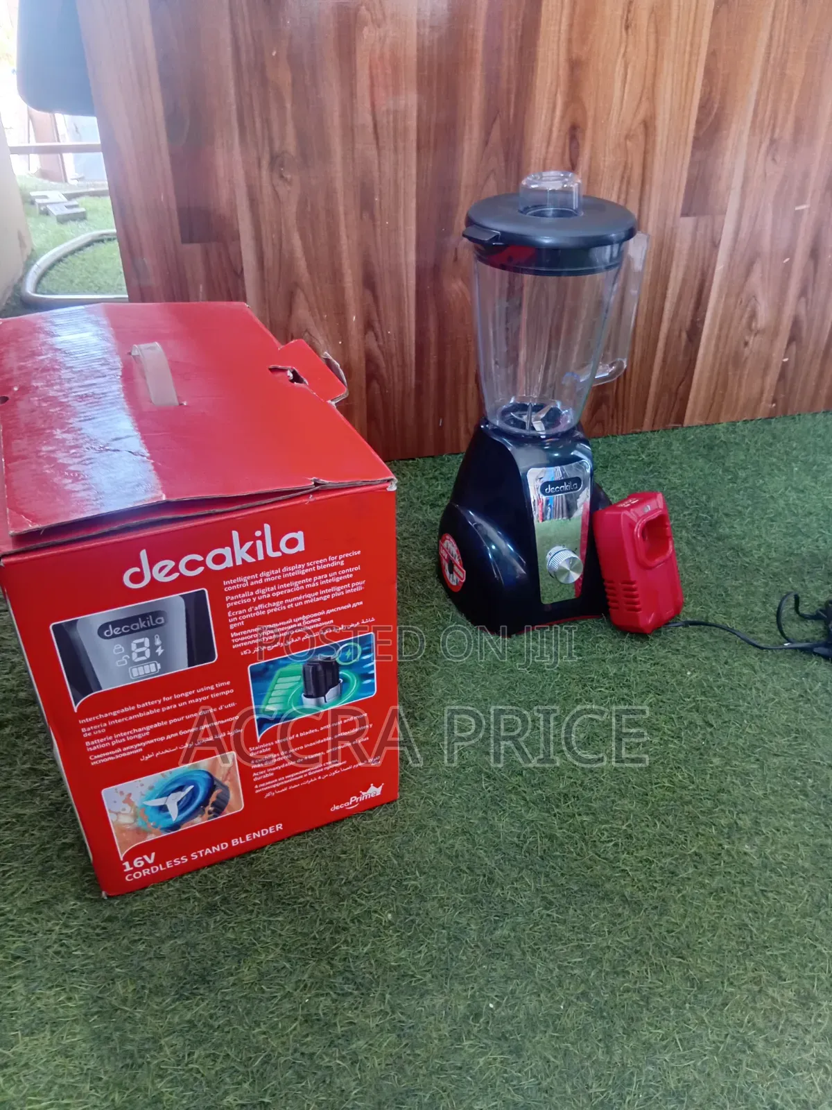 Decakila 1.5L Powerful Kitchen Cordless Blender.