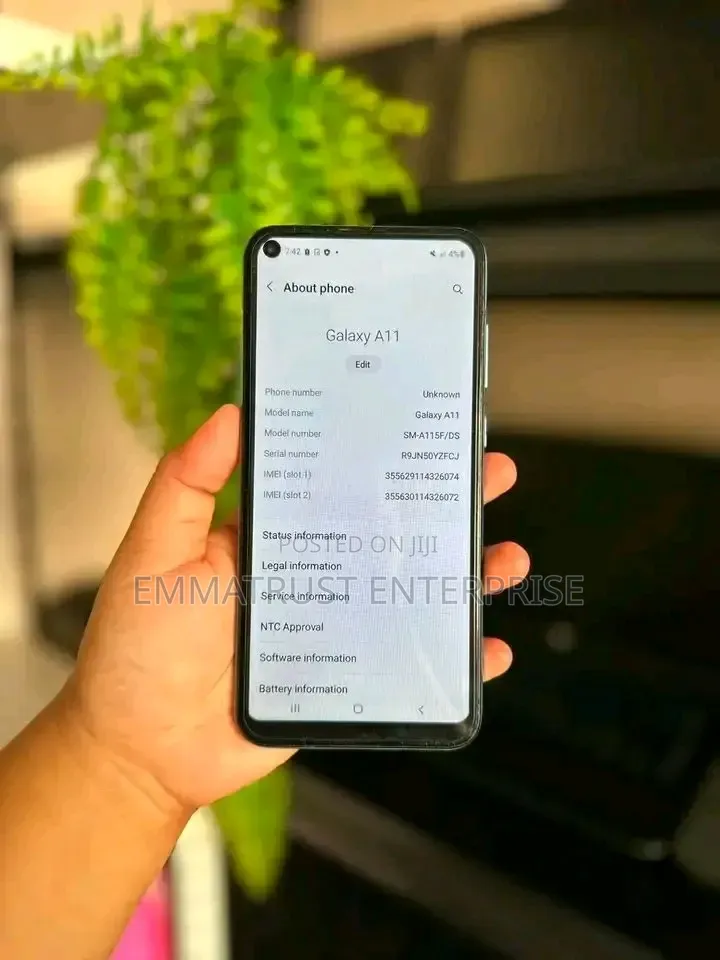 New Samsung Galaxy A11 32 GB Blue