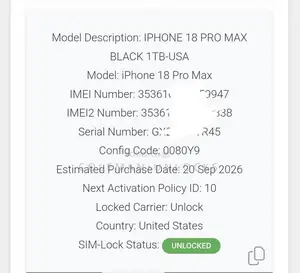 T-Mobile/Sprint Permanent Unlock Service
