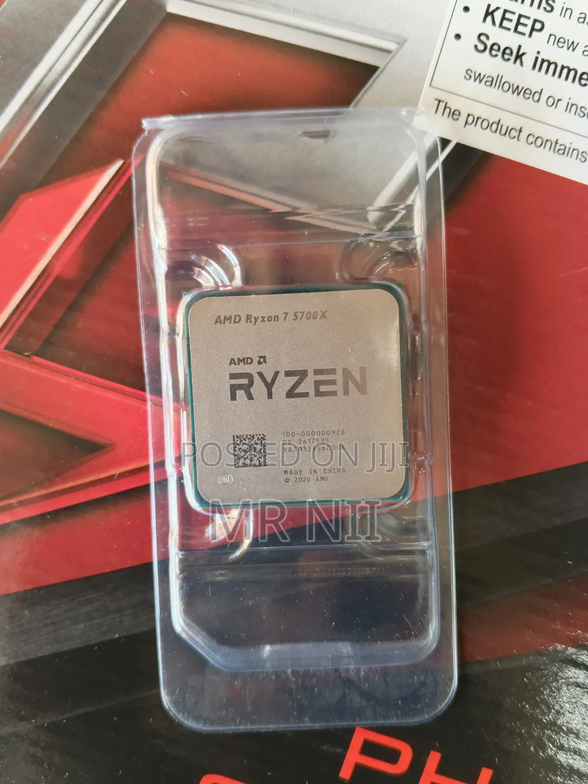 Ryzen 7 5700x CPU + ASRock Motherboard