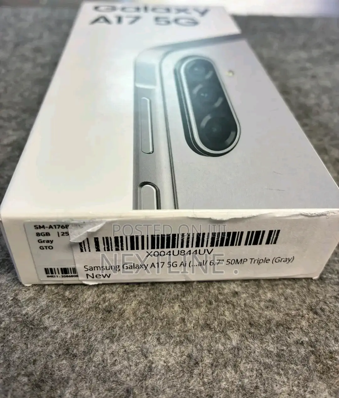 New Samsung Galaxy A17 5G 256 GB Gray