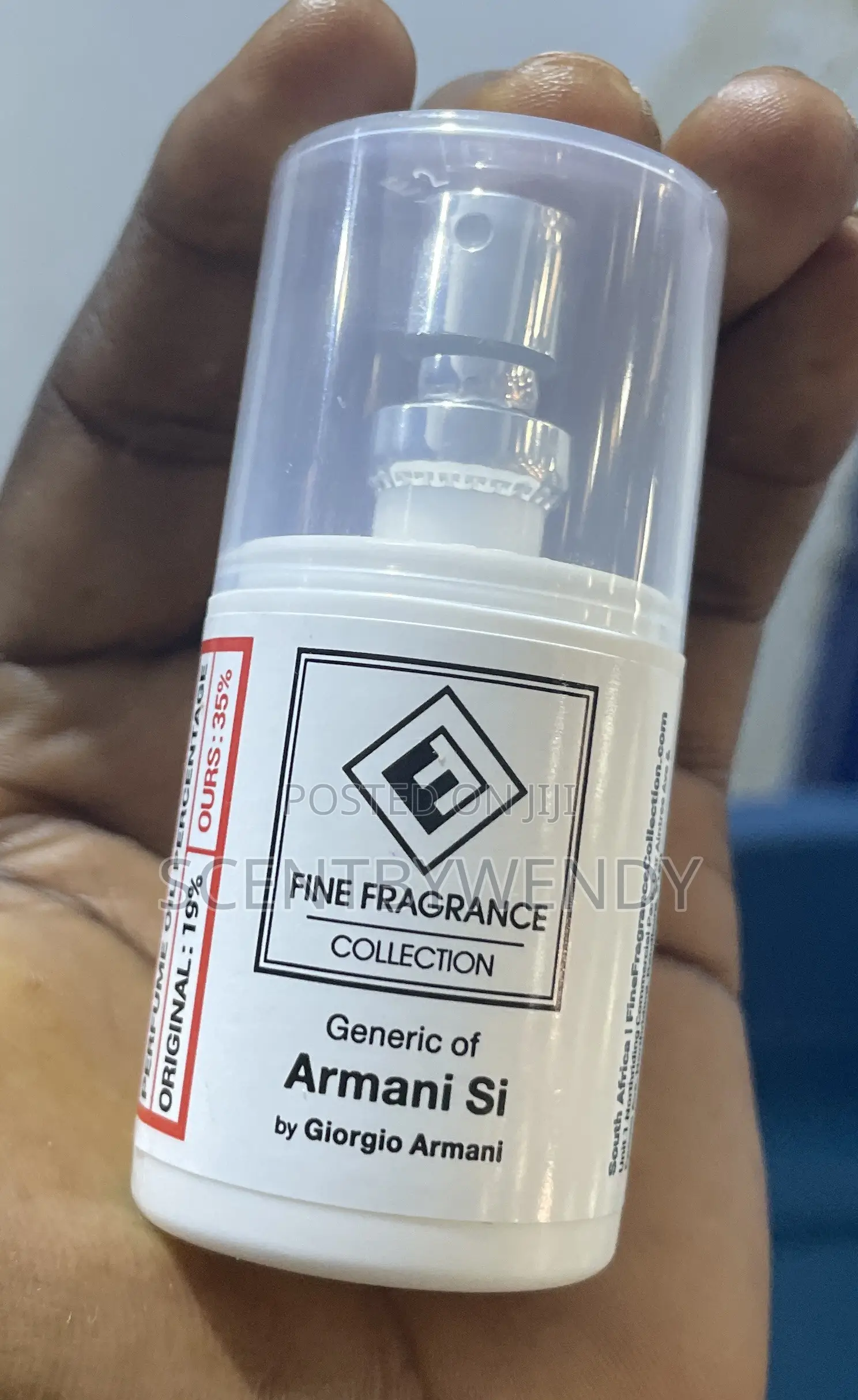Armani Si Perfume Oil 50ml - Elegant Lady Scent