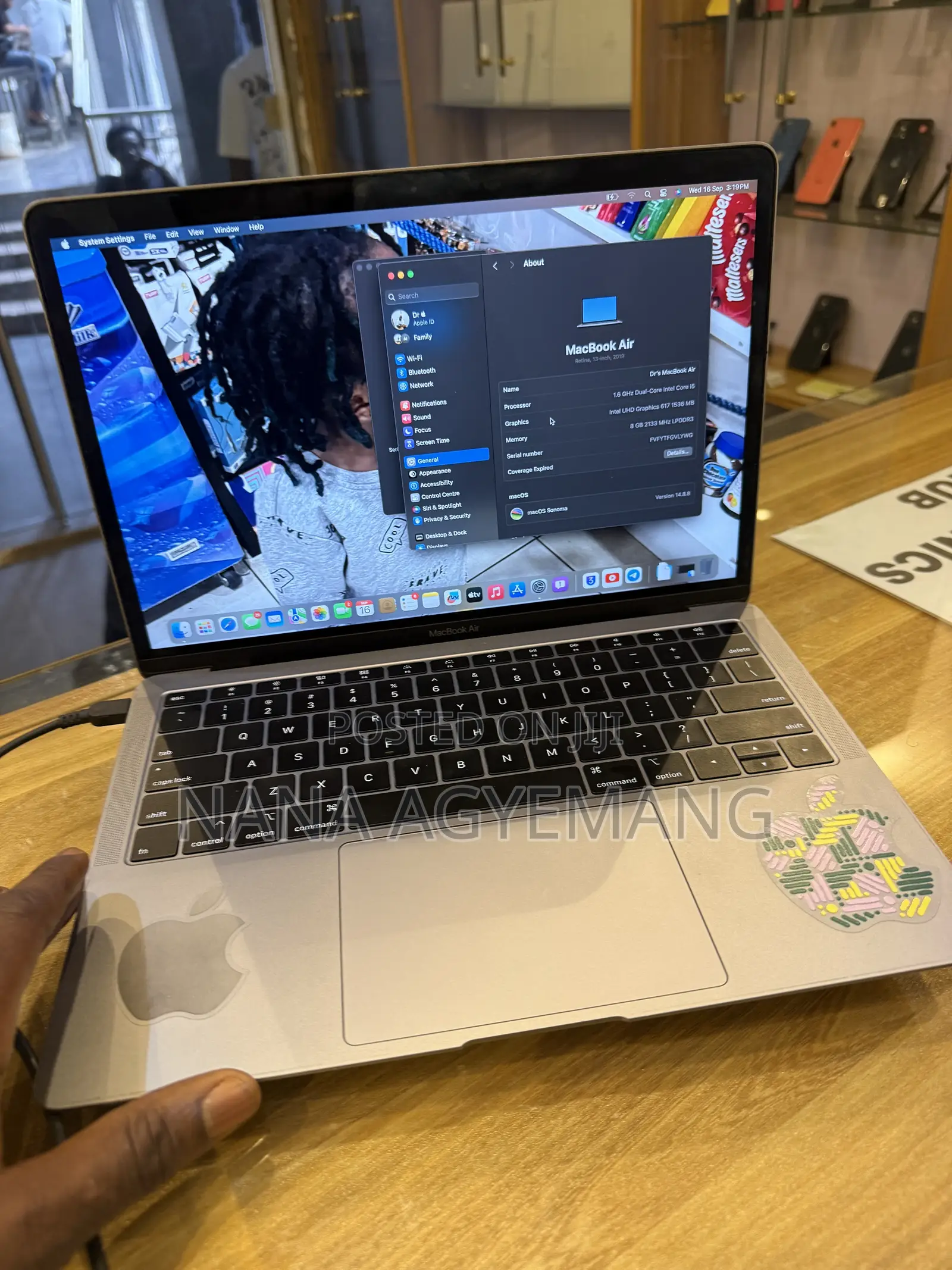 Laptop Apple MacBook Air 2019 8GB Intel Core i5 SSD 256GB